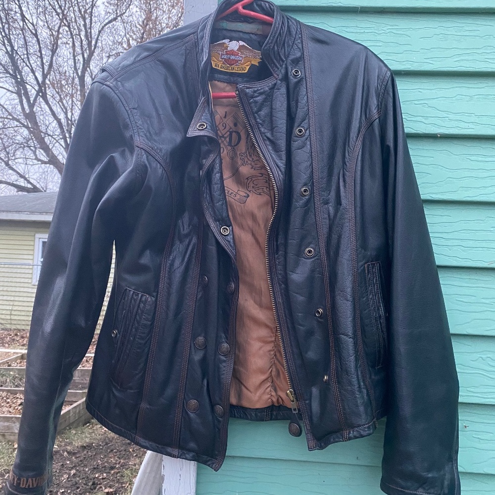 Ladies Harley Davidson leather jacket